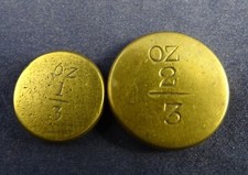 Antique brass weights for sale  OKEHAMPTON