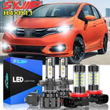 Kit de lâmpada de neblina 4x farol de LED H4 feixe alto baixo H11 para Honda Fit 2006-2020 comprar usado  Enviando para Brazil