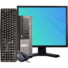 DVD Dell Desktop Computer PC i5 SFF 8GB RAM 1TB HD 19 polegadas LCD Windows 10 Wi-Fi comprar usado  Enviando para Brazil