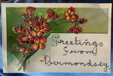 Bermondsey greetings postcard for sale  FORFAR