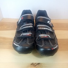 Sapatos de ciclismo Louis Garneau Ergo Air Comp 43 masculino tamanho 10 feminino 12 preto couro comprar usado  Enviando para Brazil