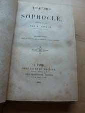 Livre tragédies sophocle d'occasion  Caen
