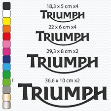 Triumph stickers vinyles d'occasion  Putanges-Pont-Écrepin