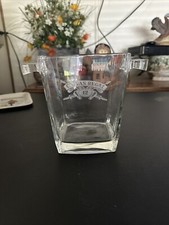 Balde de gelo Chivas Regal vidro 12 anos uísque escocês impresso arco França comprar usado  Enviando para Brazil