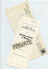 1966 deed cemetery for sale  Littleton