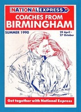Timetable leaflet national for sale  BIRMINGHAM