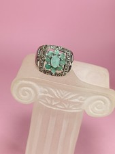 Bague argent émeraude d'occasion  Nanterre