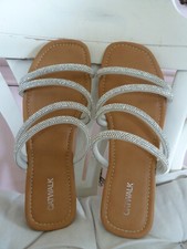 Sandalen deichmann silber gebraucht kaufen  Soest
