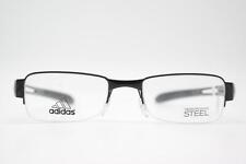 Brille Adidas A880 Schwarz Silber Halbrand Brillengestell eyeglasses Neu comprar usado  Enviando para Brazil