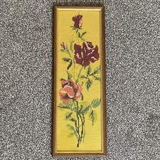 Vintage framed needlepoint for sale  Marysville