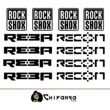 Kit pegatinas rockshox usato  Spedire a Italy