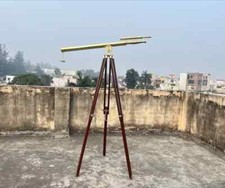 Telescópio náutico 39" com tripé cano duplo telescópio de piso marinho comprar usado  Enviando para Brazil