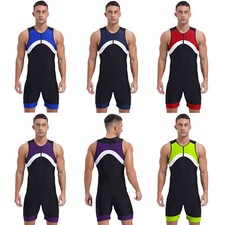 Traje de baño para hombre Mono de una pieza Traje de baño clásico Tanque Body Piscina segunda mano  Embacar hacia Mexico