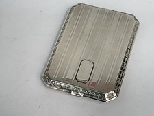 solid silver compact for sale solid silver compact for sale HAYLING ISLAND
