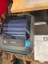 Impressora de Etiquetas Térmica Zebra ZP 450 - ZP450 com Cabos PWR e USB FRETE GRÁTIS comprar usado  Enviando para Brazil