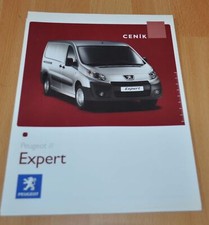 Używany, 2008 Peugeot Expert Gamme Van Truck Brochure Prospekt Prospekt CZ Edition na sprzedaż  PL