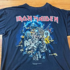 Camiseta vintage 1996 Iron Maiden Best Of The Beast heavy metal concerto rap GG comprar usado  Enviando para Brazil