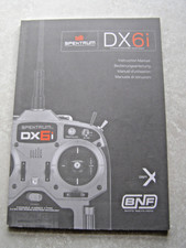 Spektrum dx6 instruction for sale Spektrum dx6 instruction for sale  GRIMSBY