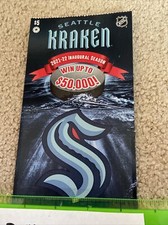 Seattle kraken 2021 for sale  Bellevue