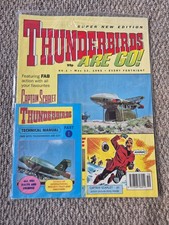 Thunderbirds comic number for sale  DERBY