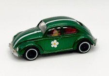 Vintage MINI MARX Listrado Verde Fundido VW Volkswagen Fusca Inseto QUASE PERFEITO!!, usado comprar usado  Enviando para Brazil