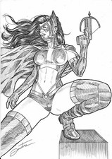 Usado, HUNTRESS "8X11" PÁGINA ORIGINAL POR JONATAS MA3 comprar usado  Enviando para Brazil