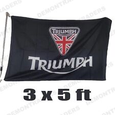 Triumph motorcycle flag for sale  ROTHERHAM