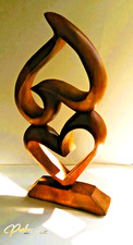 Wooden handmade sculpture for sale  NEWQUAY