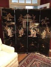 Antique asian panel for sale  Aldie