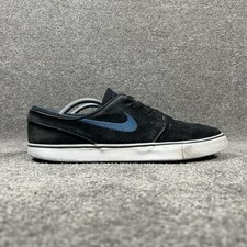 Usado, Tênis de skate Nike Zoom Stefan Janoski SB 333824-042 masculino tamanho 12 preto azul Force comprar usado  Enviando para Brazil