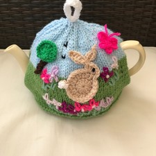 Hand knitted rabbit for sale  BEXHILL-ON-SEA