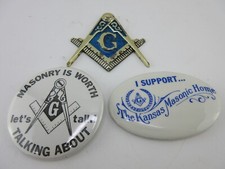 Lot masonic pins for sale  Wichita