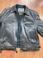 Aero leather jacket for sale  LONDON