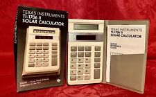 Calculadora de energia solar Texas Instruments TI-1706 II testada com caixa original comprar usado  Enviando para Brazil