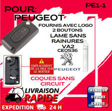 Coque clé peugeot d'occasion  Margency