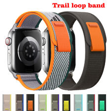 Usado, Pulseira de náilon para Apple Watch iWatch 11 10 9 8 7 6 SE 5 4 Ultra 1 2 3 42-49mm comprar usado  Enviando para Brazil