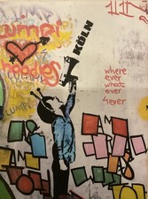 Banksy köln kunstdruck gebraucht kaufen  Wiesbaden