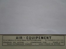 1938 pub air d'occasion  Yport