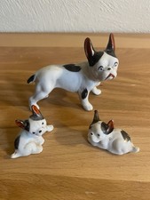 Usado, Estatuetas vintage de porcelana de buldogue francês A Two Puppy feitas no Japão comprar usado Usado, Estatuetas vintage de porcelana de buldogue francês A Two Puppy feitas no Japão comprar usado  Enviando para Brazil