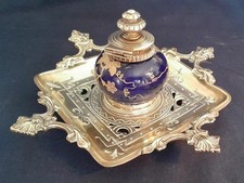 Victorian inkwell chinese for sale  WORTHING