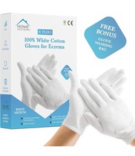 White cotton gloves for sale  OLDBURY