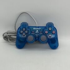 Controle PsOne genuíno azul claro transparente PS1 Playstation 1 Sony testado comprar usado  Enviando para Brazil