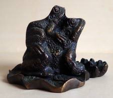 Couple grenouilles bronze d'occasion  Marseille XI