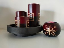 Portacandele legno stile usato Portacandele legno stile usato  Ardea