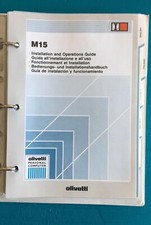 Manuale olivetti m15 usato  Poggio Mirteto