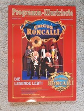 Programm circus roncalli gebraucht kaufen  Rosbach v. d. Höhe