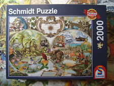 Puzzle exotische weltkarte gebraucht kaufen  Bremen