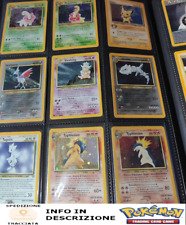 Lotto pokemon vintage usato  Roma