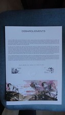 LIBERATION DEBARQUEMENT RESISTANCE COLLECTION HISTORIQUE DU TIMBRE 1ER JOUR  comprar usado  Enviando para Brazil