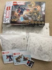 Lego marvel avengers for sale  DORKING